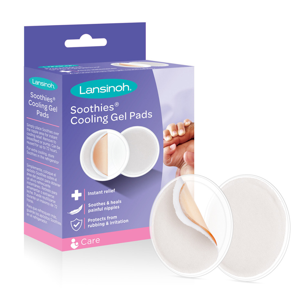NWT Soothies Gel Pads 2 COUNT by Lansinoh infant
